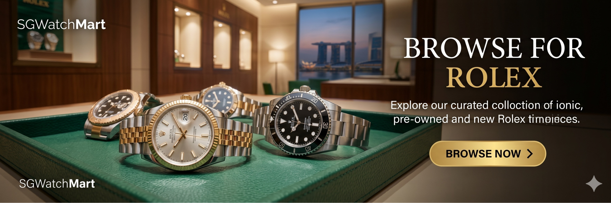 Slide Shop For Rolex 